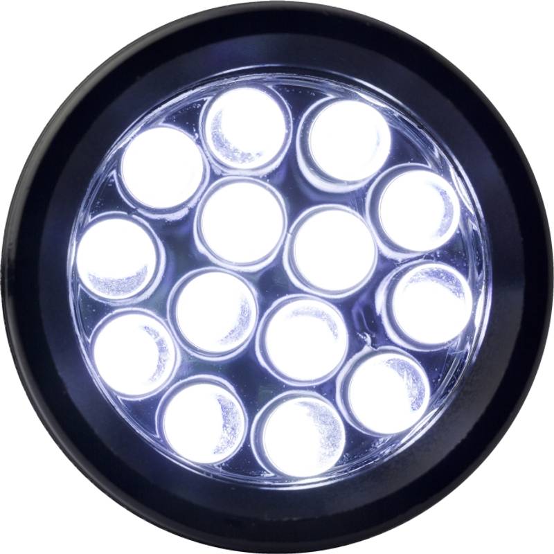 Kapesní svítilna, 14 LED světel, kovová Kapesní svítilna, 14 LED světel, kovová